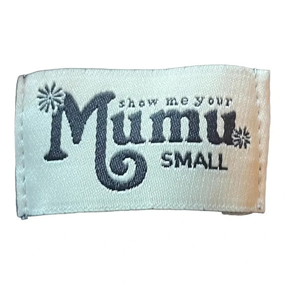 Show Me Your MuMu Kylie Lace Up Black Dress Women Size Small - Picture 9 of 10